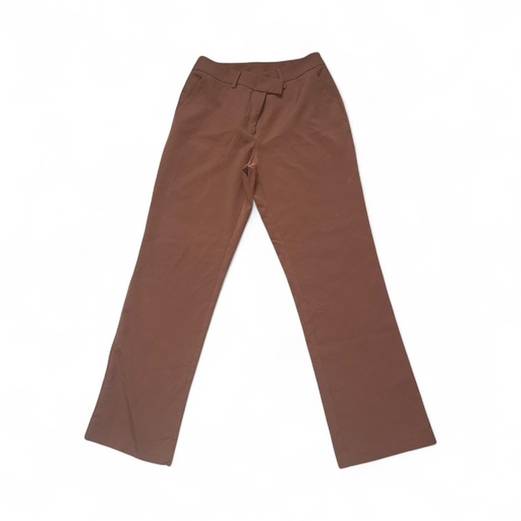 Scoop Pants - Elegant Brown Women's Trousers